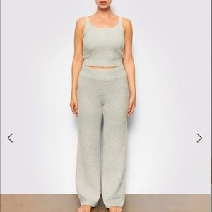 SKIMS cozy knit set in Aqua - BRAND NEW WITH TAGS